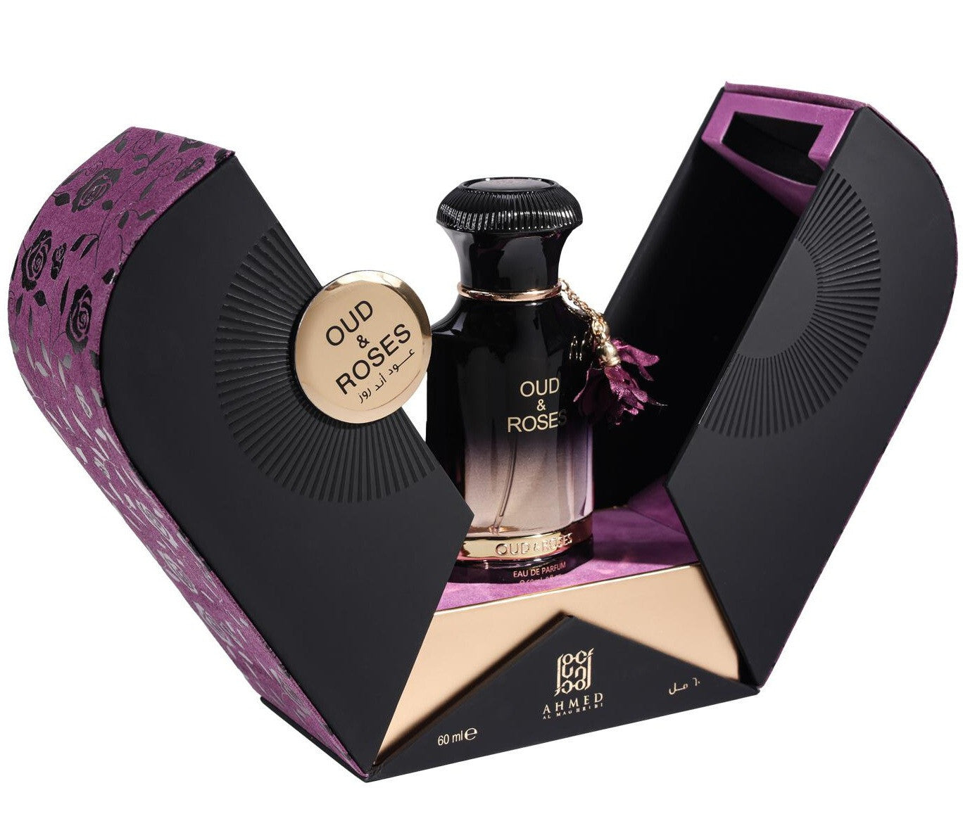 Oud & Roses-Ahmed Al Maghribi,Extrait de Parfum