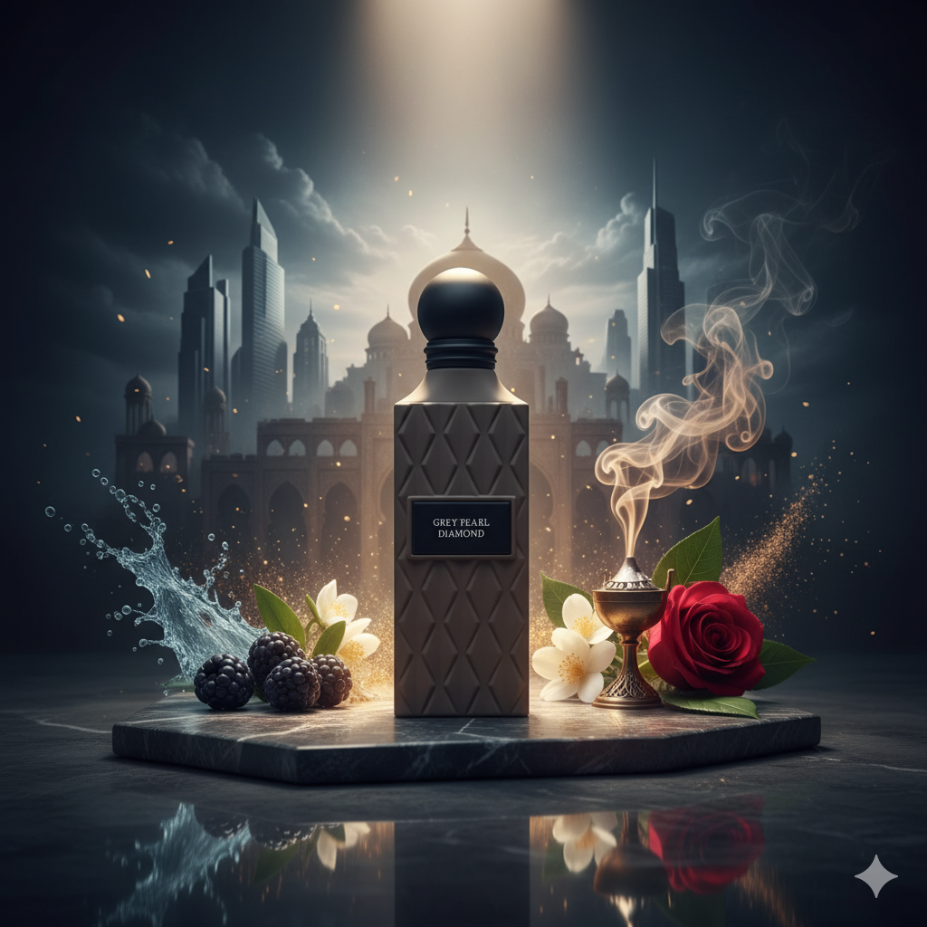 Grey Pearl Diamond - Ibrahim Al Qurashi
